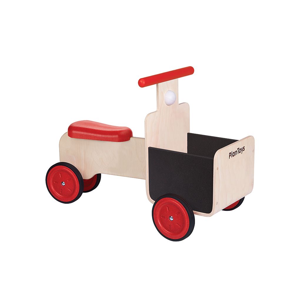 Delivery Bike - Top Sustainable Toy - PlanToys USA - The Baby Penguin