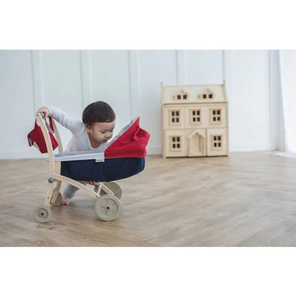 Doll Stroller | Pretend Play PlanToys USA