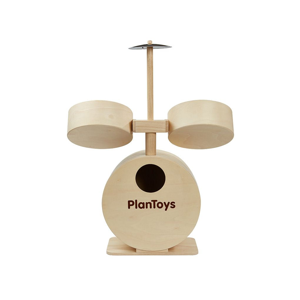 Drum Set - Top Sustainable Toy - PlanToys USA - The Baby Penguin