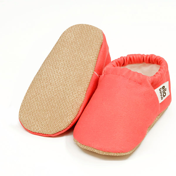 Ella Bonna Baby Moccasins, Slippers, Pink - The Baby Penguin