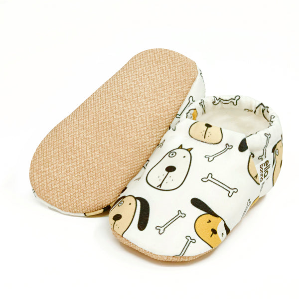 Ella Bonna Non-Slip Sole Cute Dog Patterned Baby Booties, Home Boot Slippers Nursery Shoes - The Baby Penguin