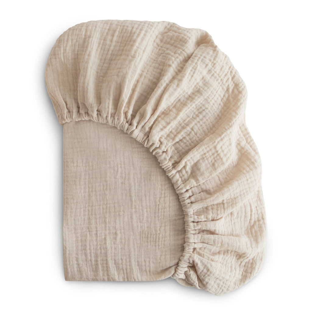 Extra Soft Muslin Crib Sheet | crib sheets | The Baby Penguin