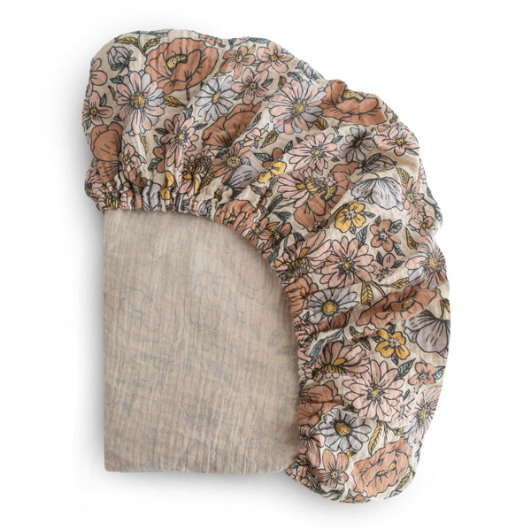 Extra Soft Muslin Crib Sheet | crib sheets | The Baby Penguin