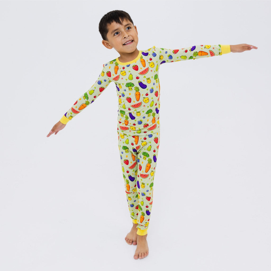 Farm Fresh Long Sleeve Pajamas - The Baby Penguin