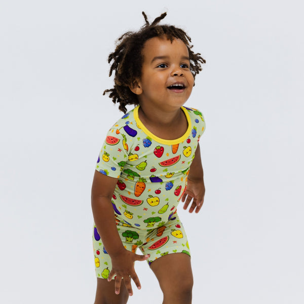 Farm Fresh Short Sleeve Pajamas - The Baby Penguin