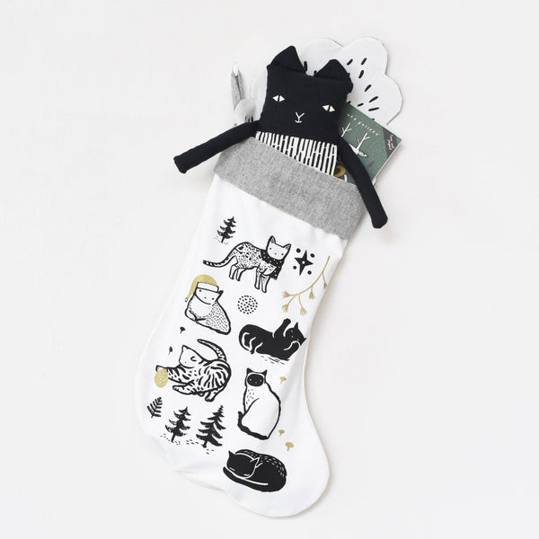 Festive Cats Stocking - The Baby Penguin