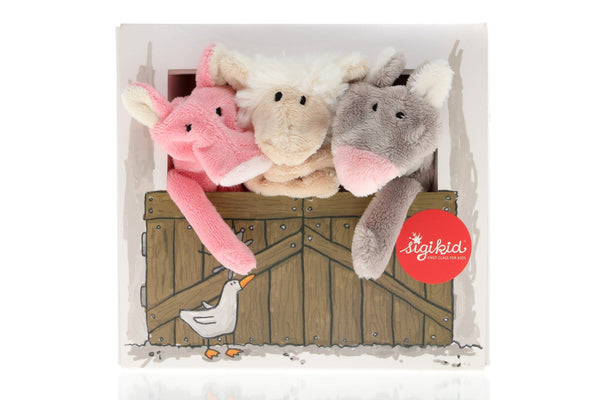 Finger Puppet Set: Farm | Dolls & Finger Puppets | The Baby Penguin
