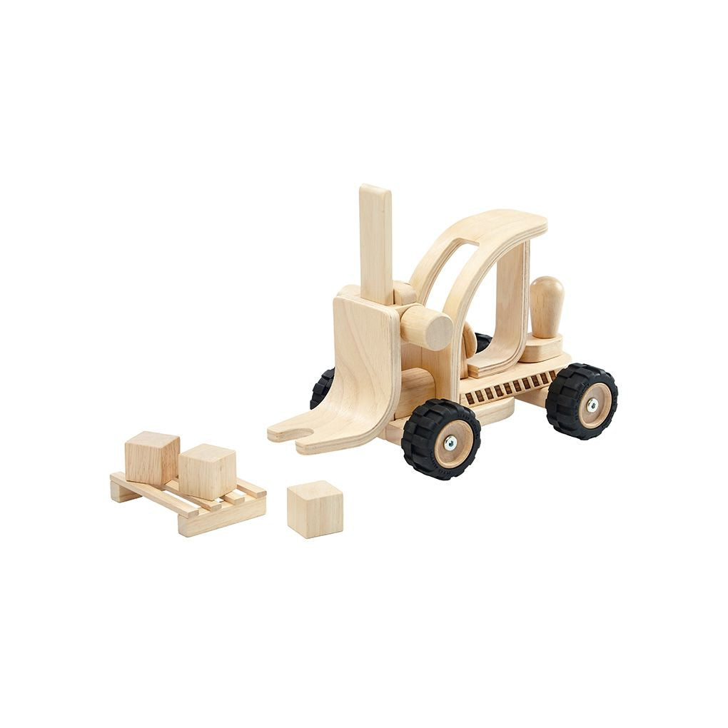 Forklift - Top Sustainable Toy - PlanToys USA - The Baby Penguin