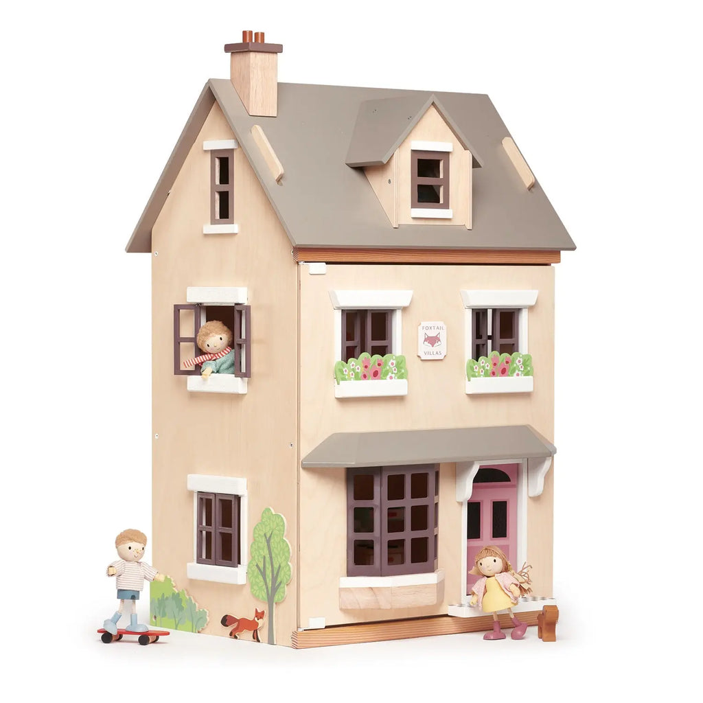 Foxtail Villa | Doll house Pretend Play | Tender Leaf | Dollhouses | The Baby Penguin