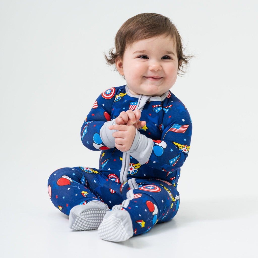 Freedom Flyers Convertible Romper - The Baby Penguin