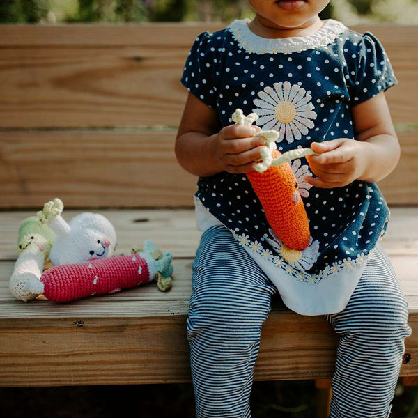 Pretend Play Food Rattle -  Carrot | Rattle | The Baby Penguin