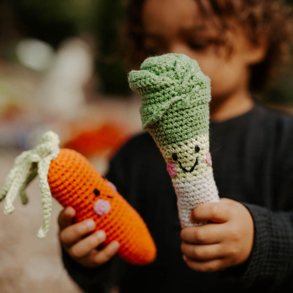Friendly Leek Rattle |  | The Baby Penguin