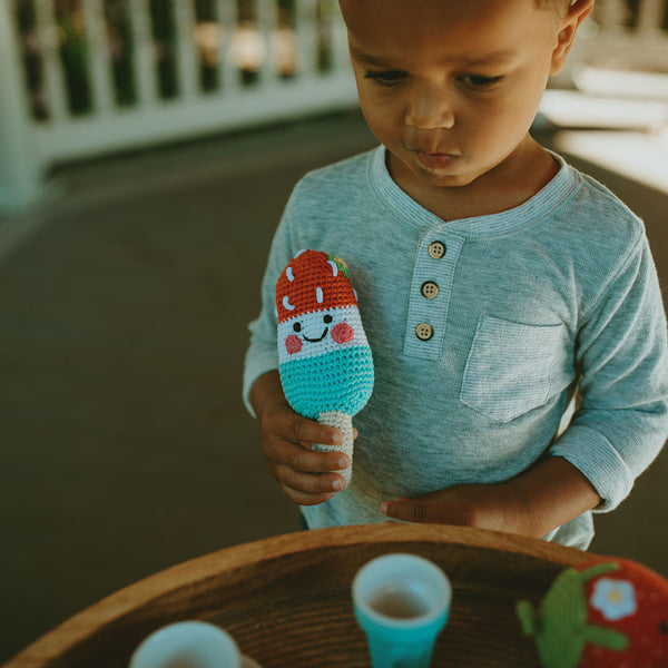 Friendly Ice Lolly Rattle |  | The Baby Penguin