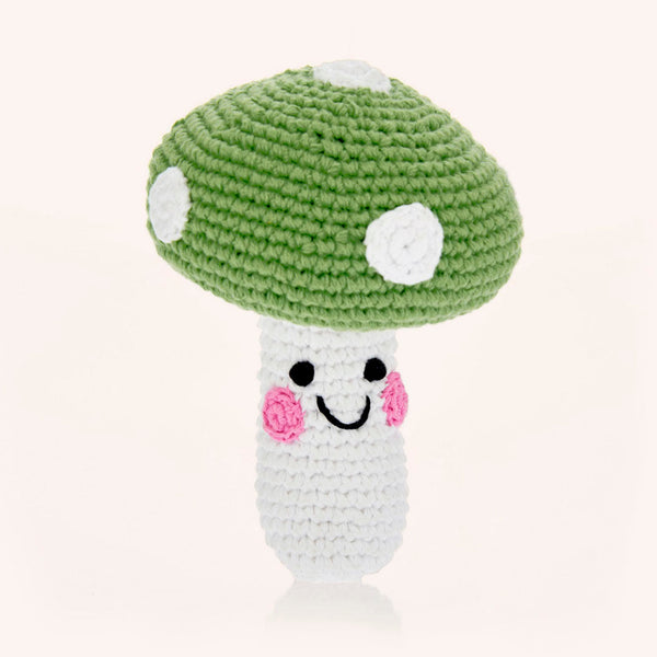 Friendly Mushroom Rattle |  | The Baby Penguin