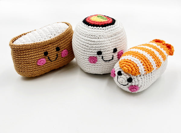 Friendly Sushi Rattle |  | The Baby Penguin