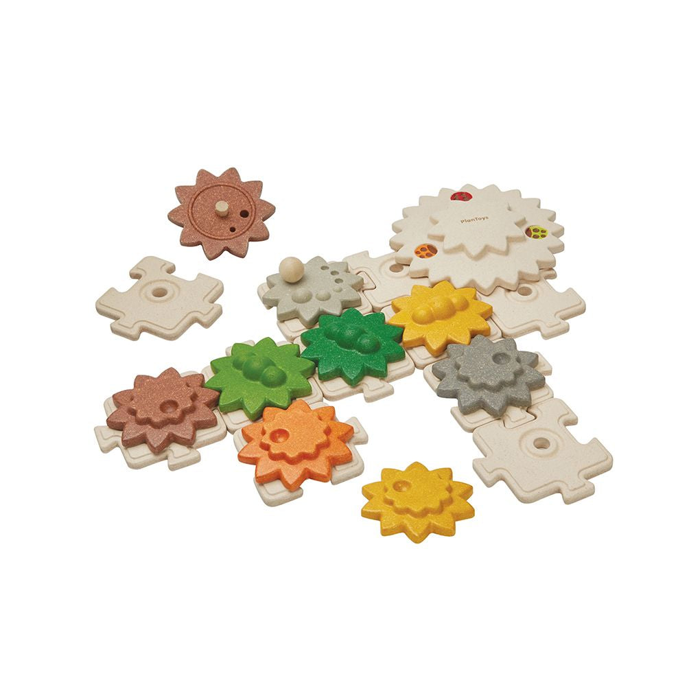 Gears & Puzzles - Top Sustainable Toy - PlanToys USA