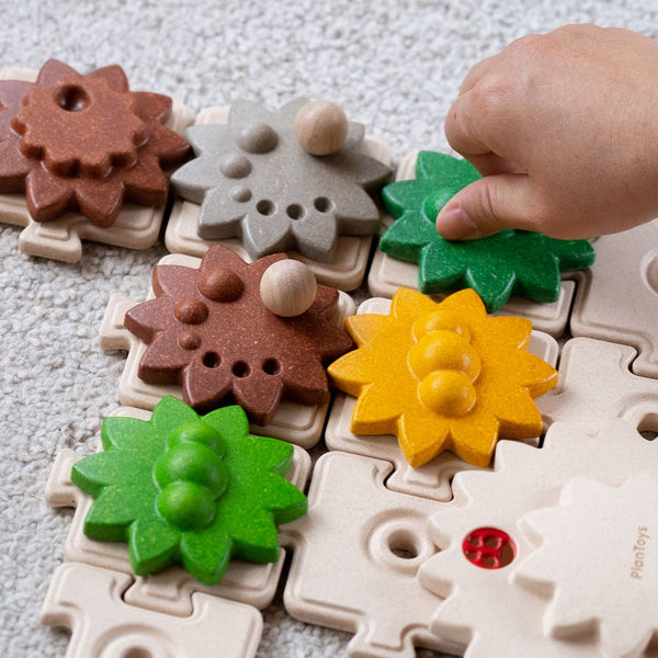Gears & Puzzles - Top Sustainable Toy - PlanToys USA