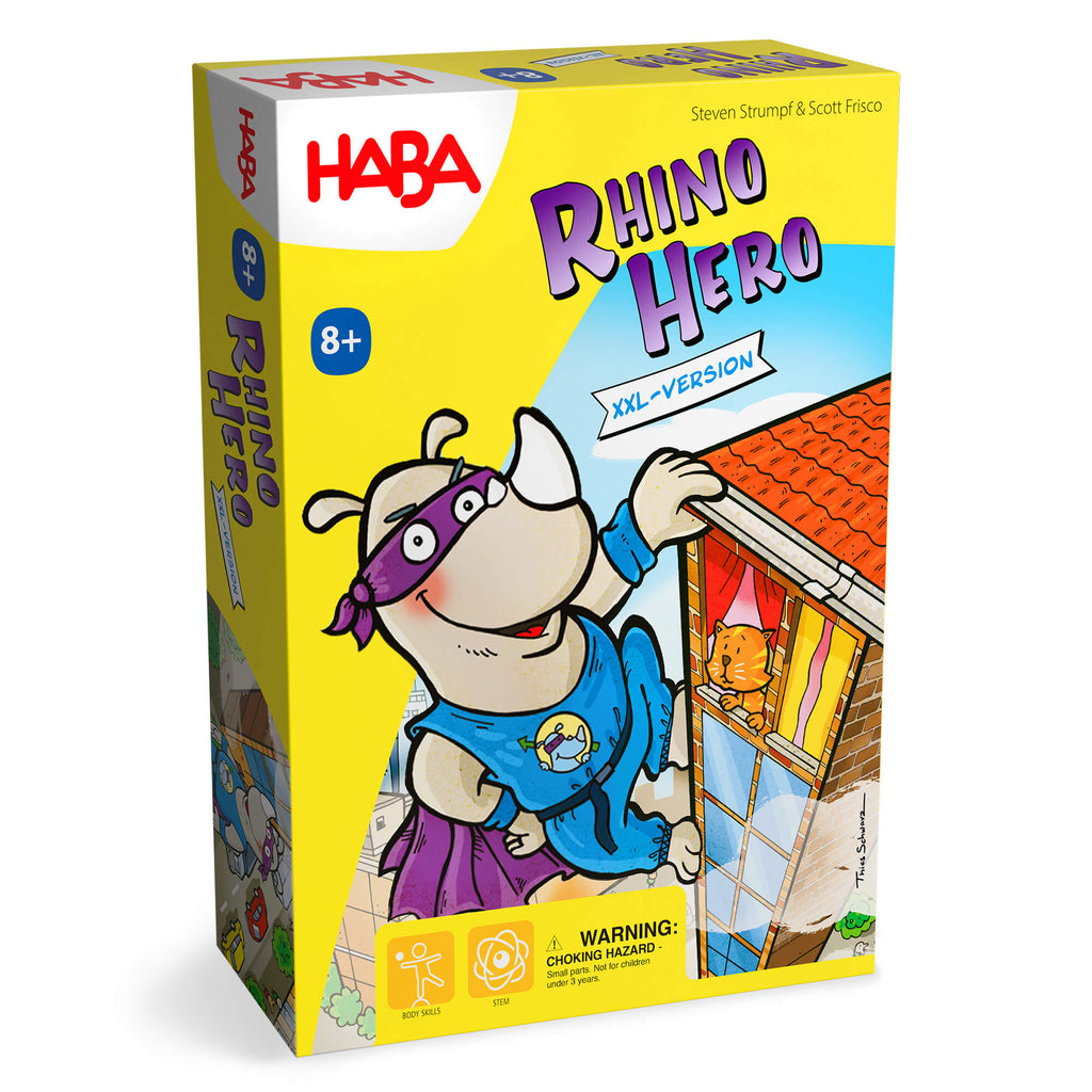 Giant Rhino Hero XXL Stacking Cards Game - The Baby Penguin