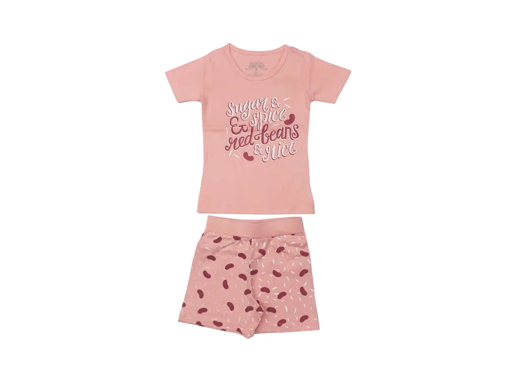  Girls Red Beans and Rice Pajamas by Little Hometown Little Hometown 