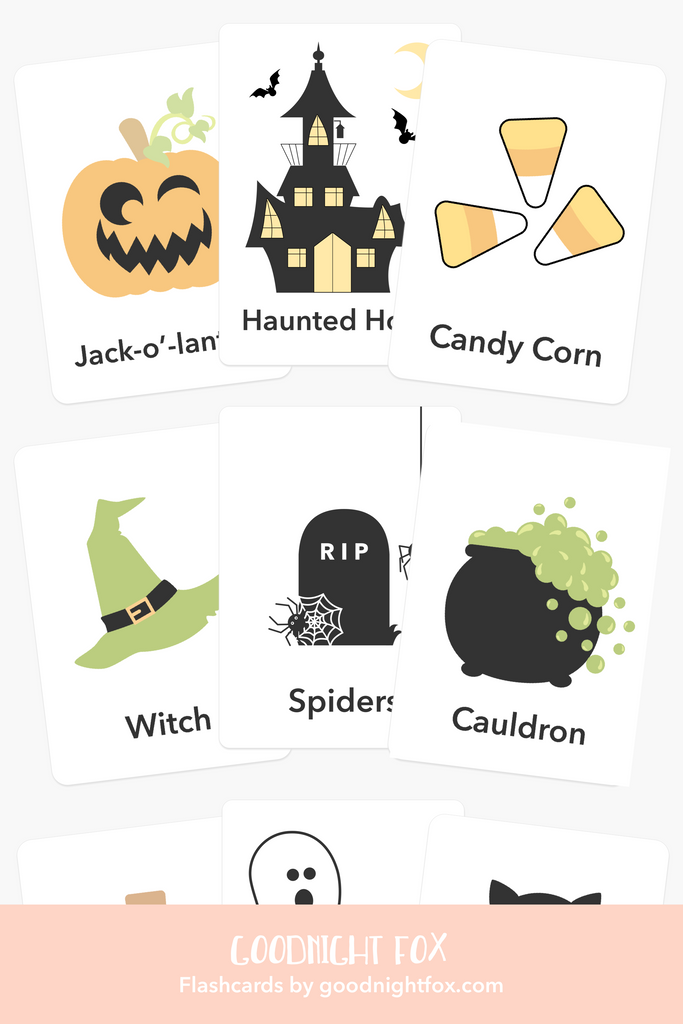 Halloween Flashcards for Fun Learning