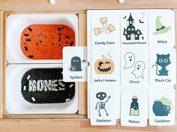 Halloween Flashcards for Fun Learning - The Baby Penguin