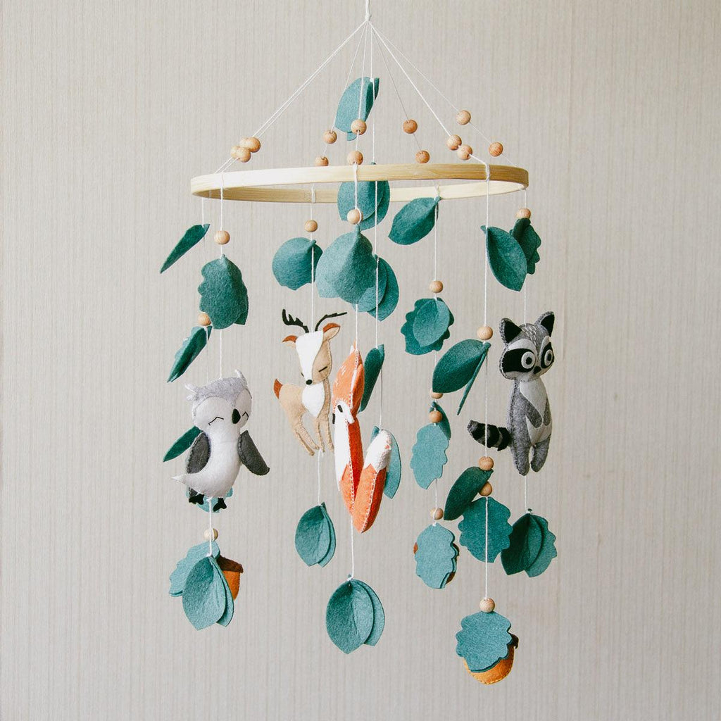 Handmade Baby Mobile |  Forest - The Baby Penguin
