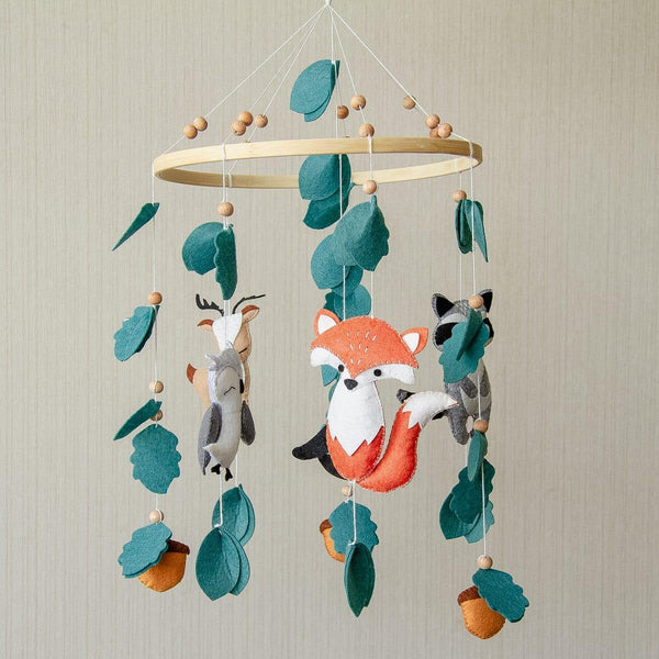 Handmade Baby Mobile |  Forest - The Baby Penguin