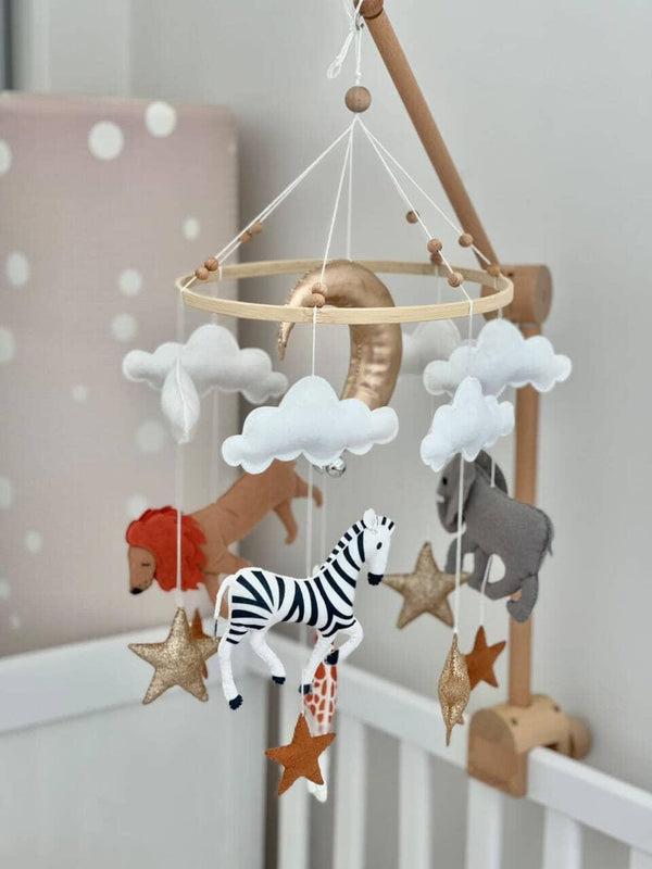 Handmade Baby Mobile |  Safari - The Baby Penguin