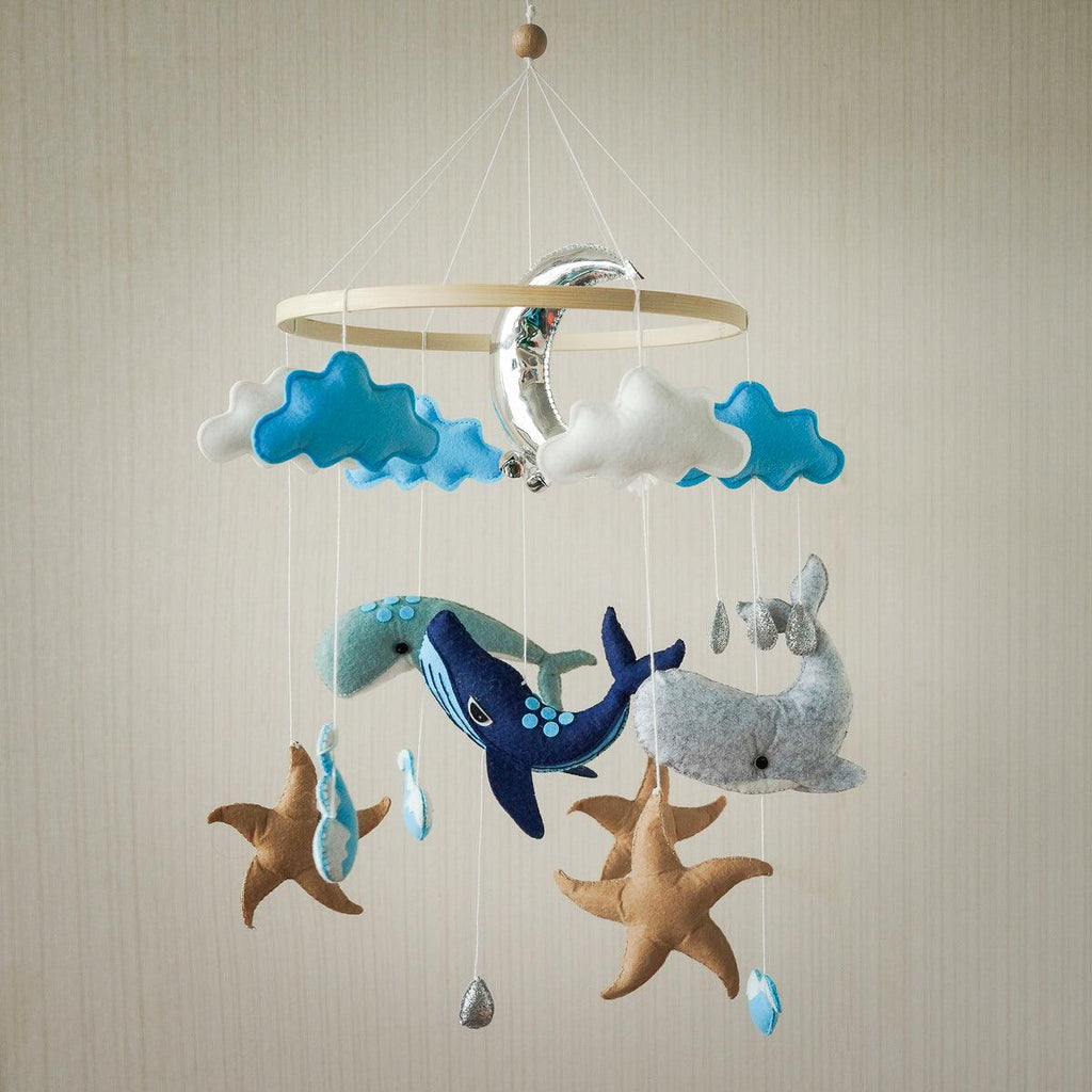 Handmade Baby Mobile |  Under the Sea - The Baby Penguin