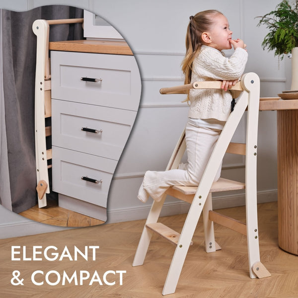 Helper Tower: A Multi-functional Foldable Step Stool for Kids - The Baby Penguin