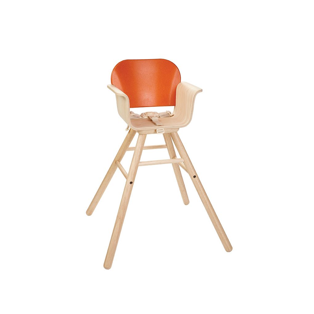 High Chair - Orange - Top Sustainable Toy - PlanToys USA - The Baby Penguin