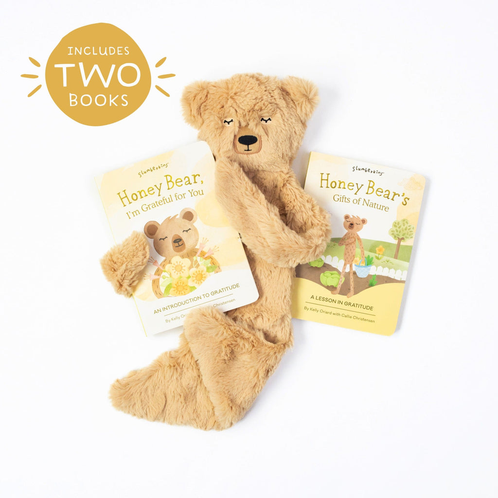 Honey Bear Snuggler - Slumberkins - The Baby Penguin