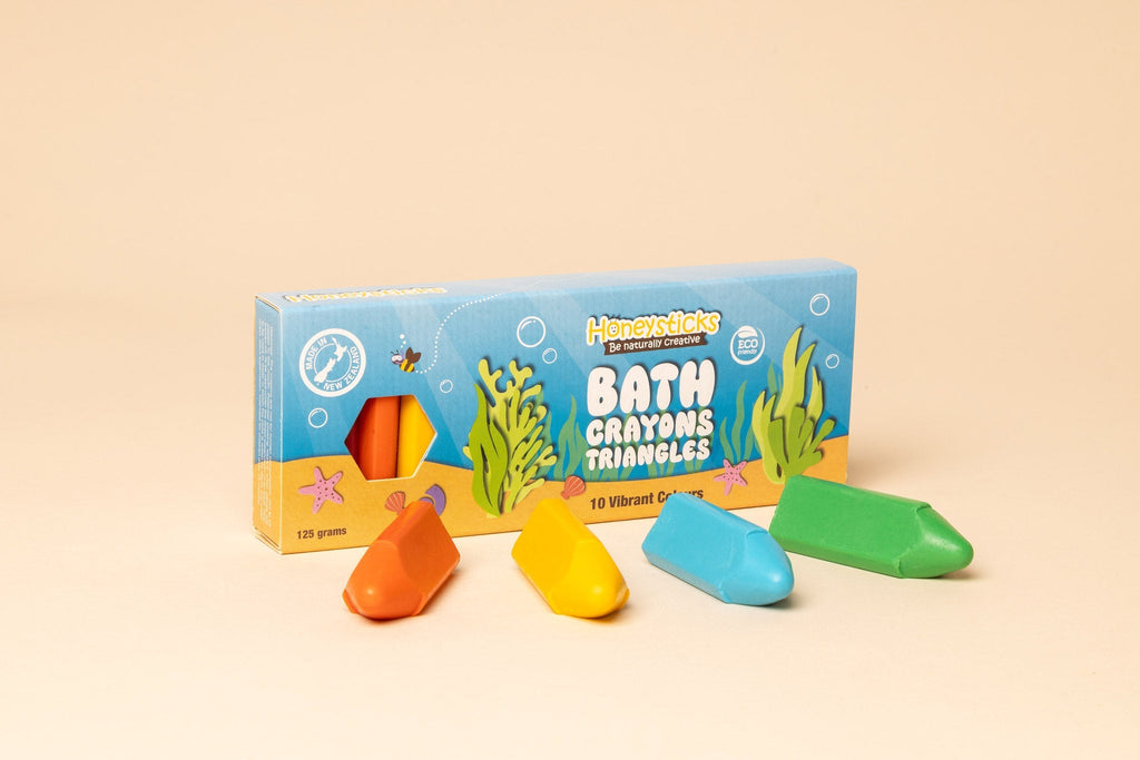 Honeysticks Bath Crayon Triangles | Bath | The Baby Penguin