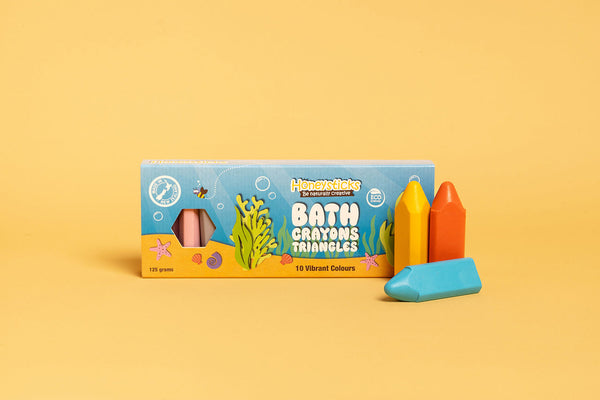 Honeysticks Bath Crayon Triangles | Bath | The Baby Penguin