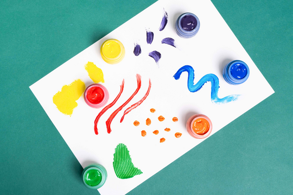 Honeysticks Finger Paint | painting | The Baby Penguin