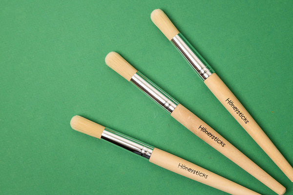 Honeysticks Jumbo Paint Brush Set | paintbrush | The Baby Penguin