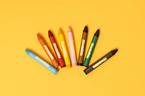 Honeysticks Jumbos 8 Pack | Crayons | The Baby Penguin