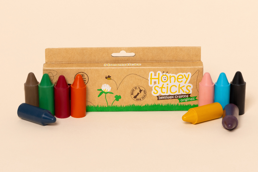 Honeysticks Originals 10 Pack | Crayons | The Baby Penguin