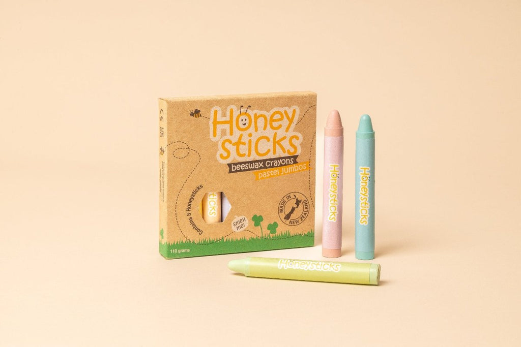 Honeysticks Jumbos – Pastel | Crayons | The Baby Penguin