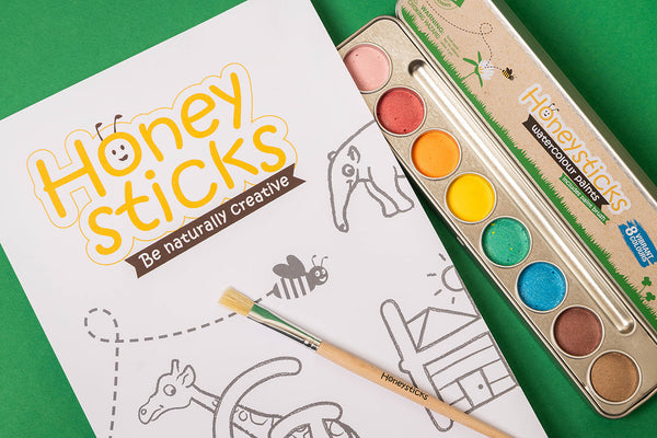 Jumbo Posters and Paints Activity Set | Art Kit | The Baby Penguin