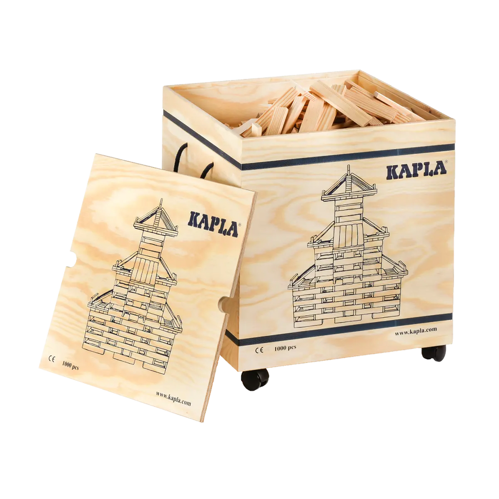 KAPLA 1000 Planks Box | Natural Sustainable Wood