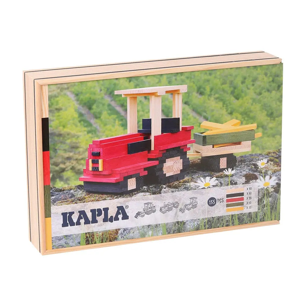 KAPLA Tractor Planks Case | Natural Sustainable Wood