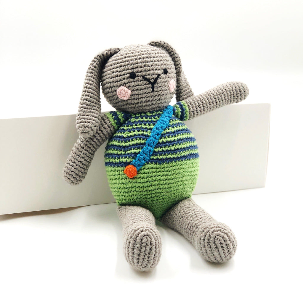 Stuffed Animal Bunny in Apple Green |  | The Baby Penguin