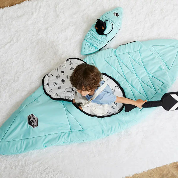 Kayak Sleeping Bag with Oar by Wonder and Wise |  | The Baby Penguin