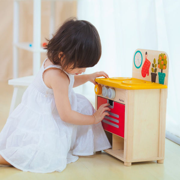 Kitchen Set - Top Sustainable Toy - PlanToys USA - The Baby Penguin