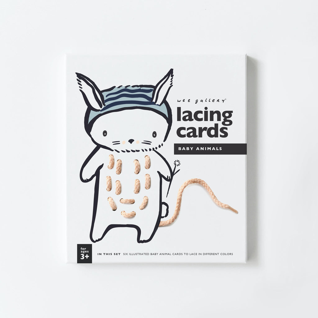 Lacing Cards - Baby Animals - The Baby Penguin