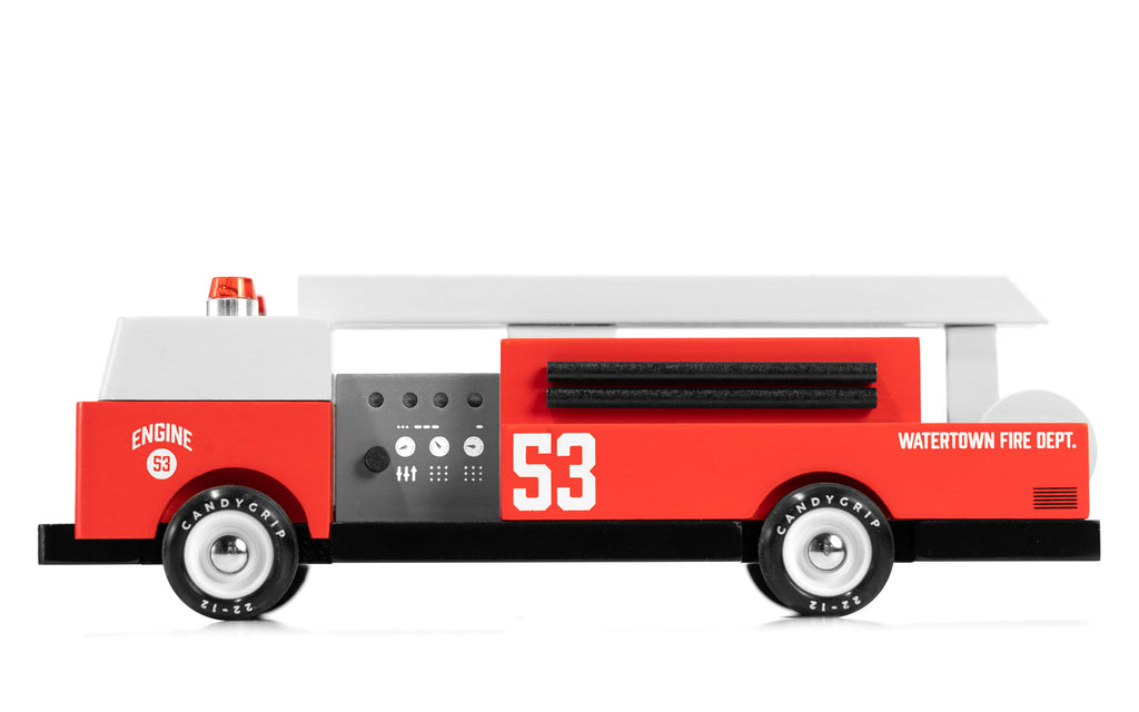 Ladder 53 Fire Truck | Big Trucks | The Baby Penguin