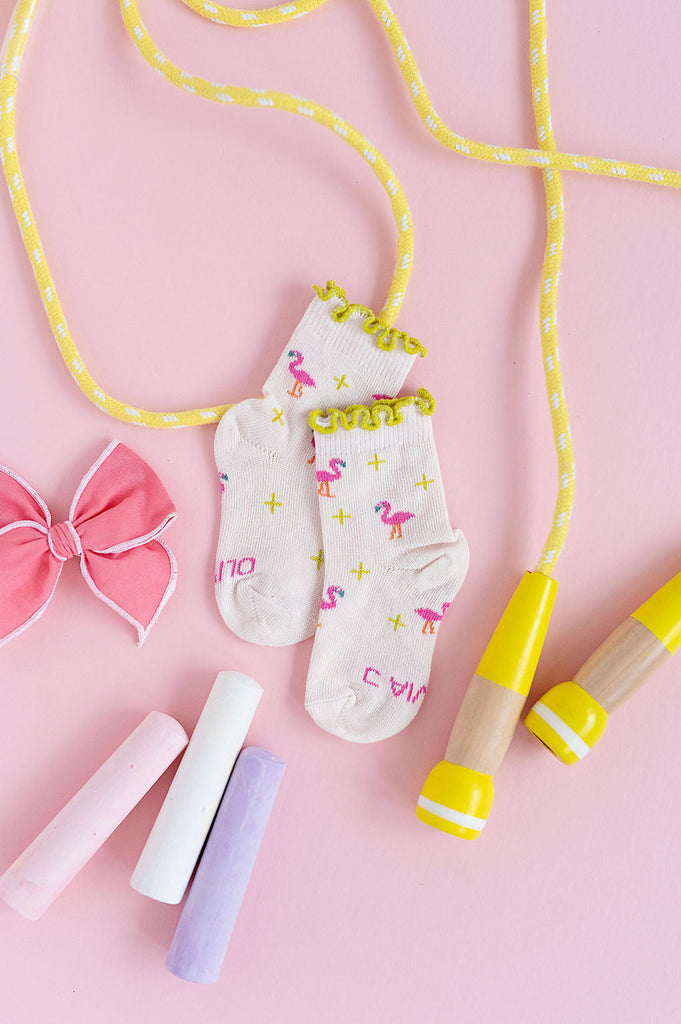 Let's Flamingo Sock - The Baby Penguin