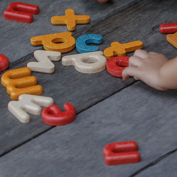Lower Case Alphabet - Top Sustainable Toy - PlanToys USA