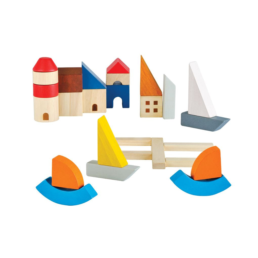 Marina Blocks - Top Sustainable Toy - PlanToys USA